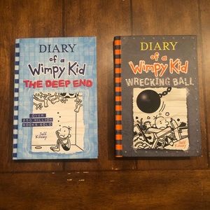 NEW Diary of a Wimpy Kid Books (14th & 15th books in the series)